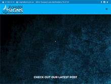 Tablet Screenshot of esignstn.com